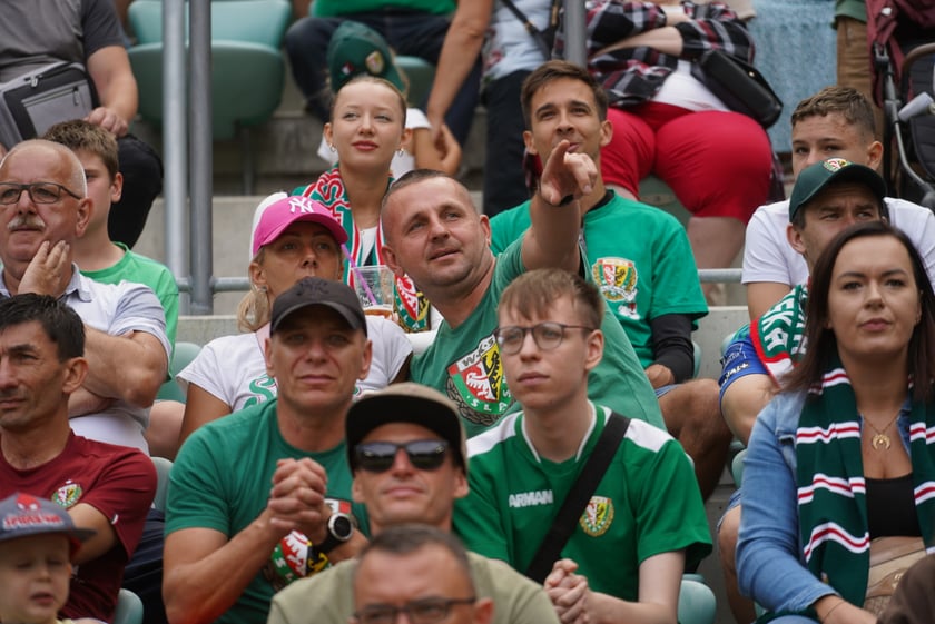 Mecz Śląska z Jagiellonią na Tarczyński Arena