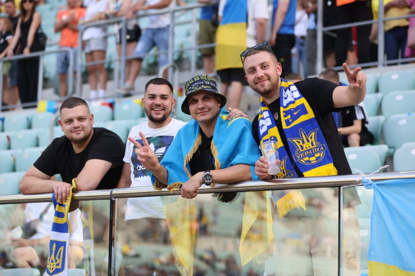 Mecz Ukraina - Anglia we Wrocławiu