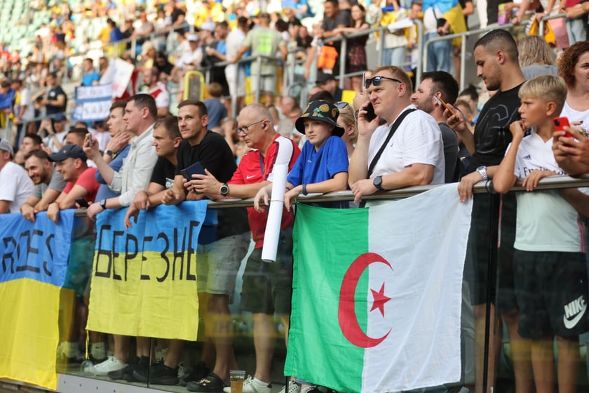 Mecz Ukraina - Anglia we Wrocławiu