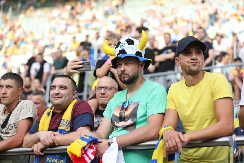 Mecz Ukraina - Anglia we Wrocławiu