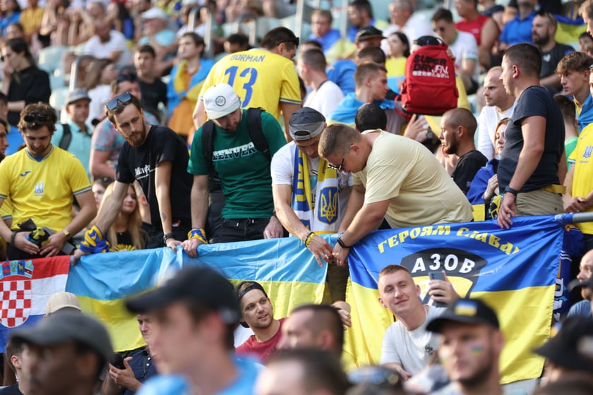 Mecz Ukraina - Anglia we Wrocławiu