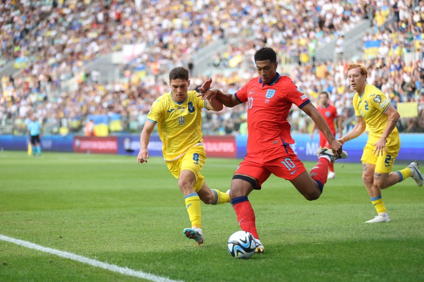 Mecz Ukraina - Anglia we Wrocławiu