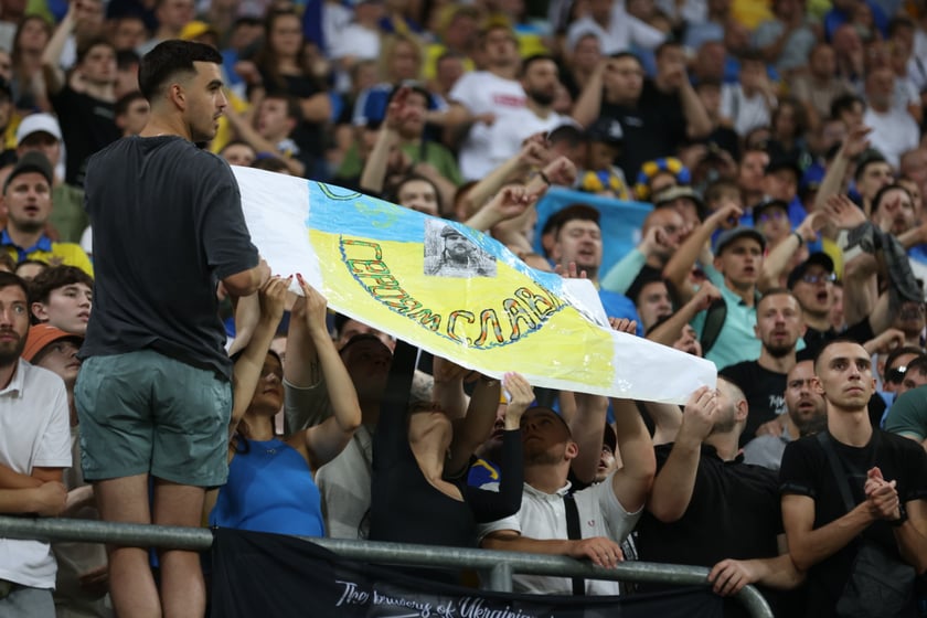 Mecz Ukraina - Anglia we Wrocławiu