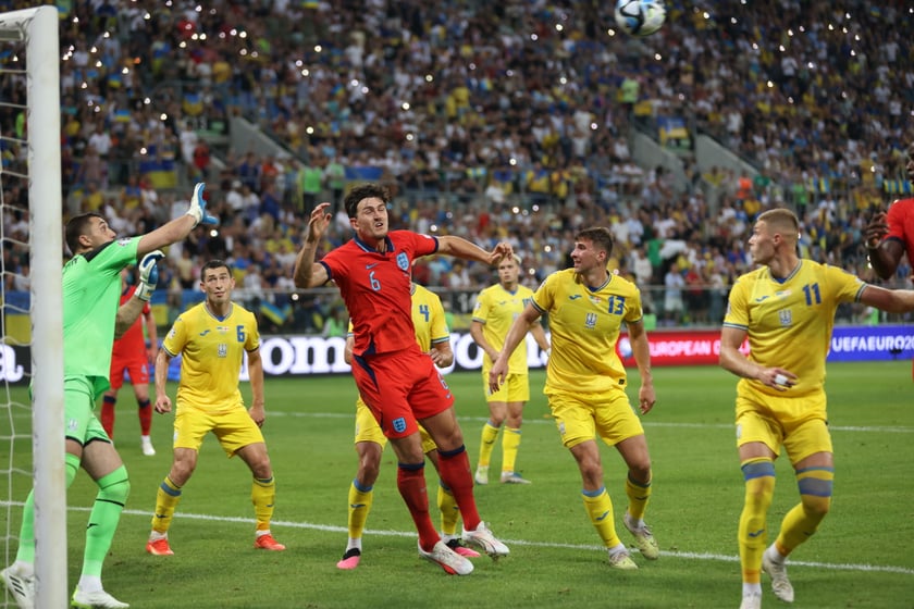 Mecz Ukraina - Anglia we Wrocławiu