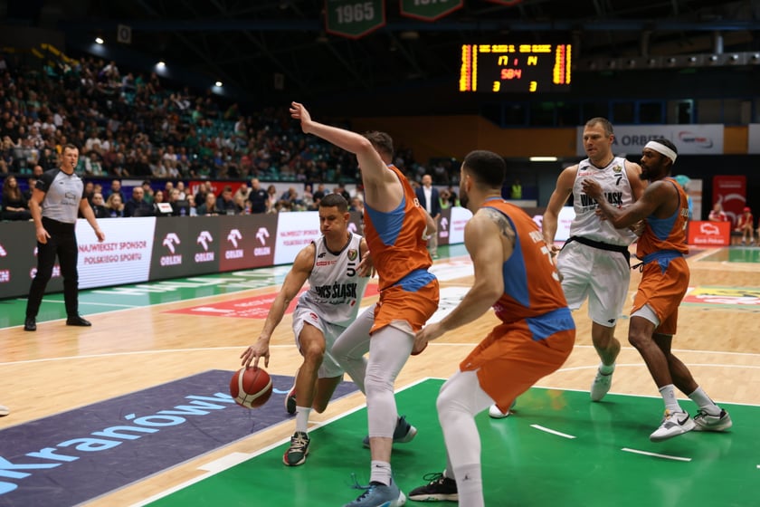 Śląsk Wrocław - GTK Gliwice, hala Orbita, 1.10.2023