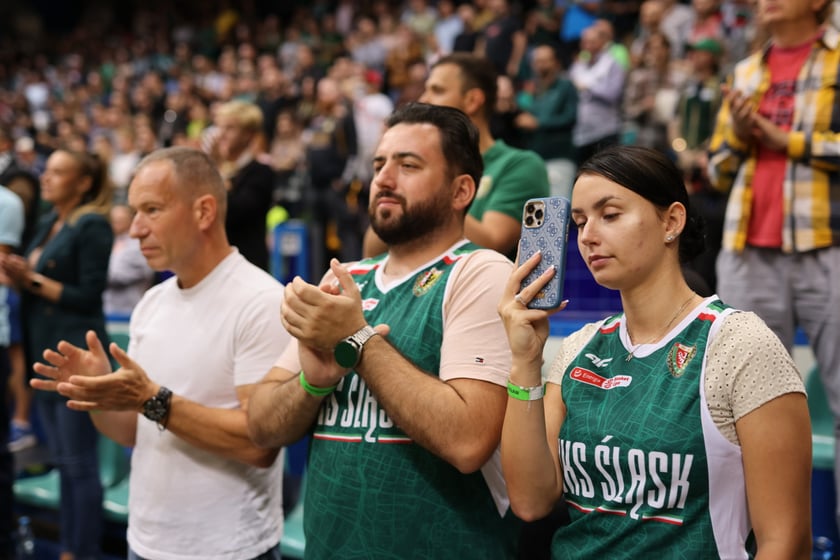 Śląsk Wrocław - GTK Gliwice, hala Orbita, 1 października 2023