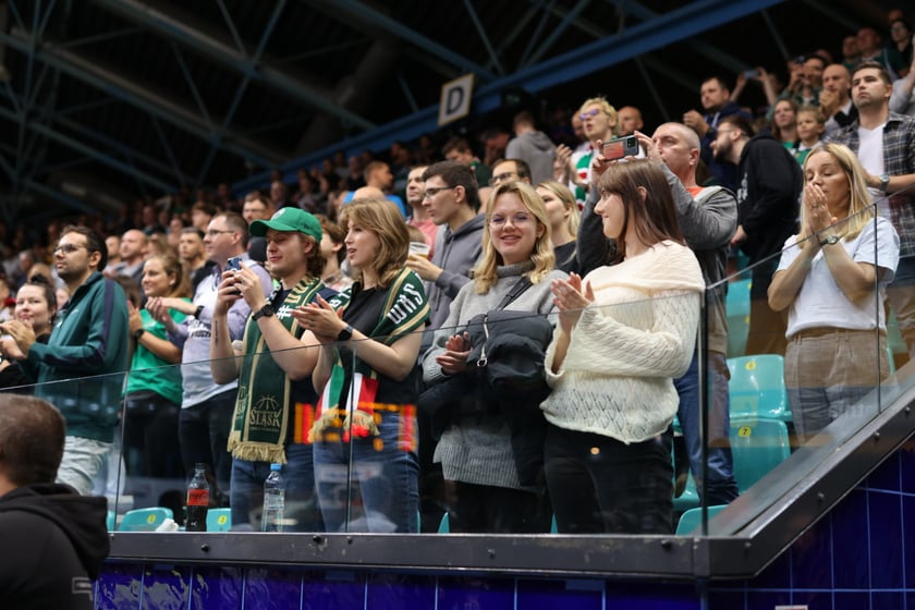 Śląsk Wrocław - GTK Gliwice, hala Orbita, 1 października 2023