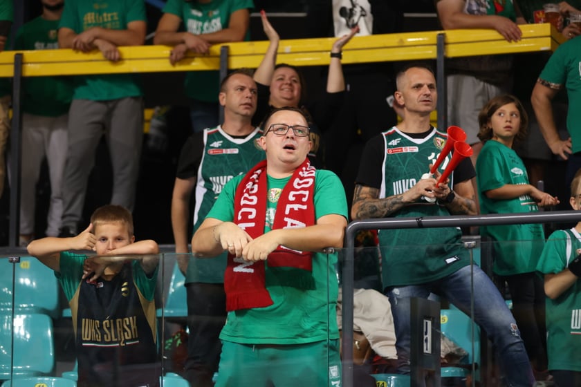 Śląsk Wrocław - GTK Gliwice, hala Orbita, 1 października 2023