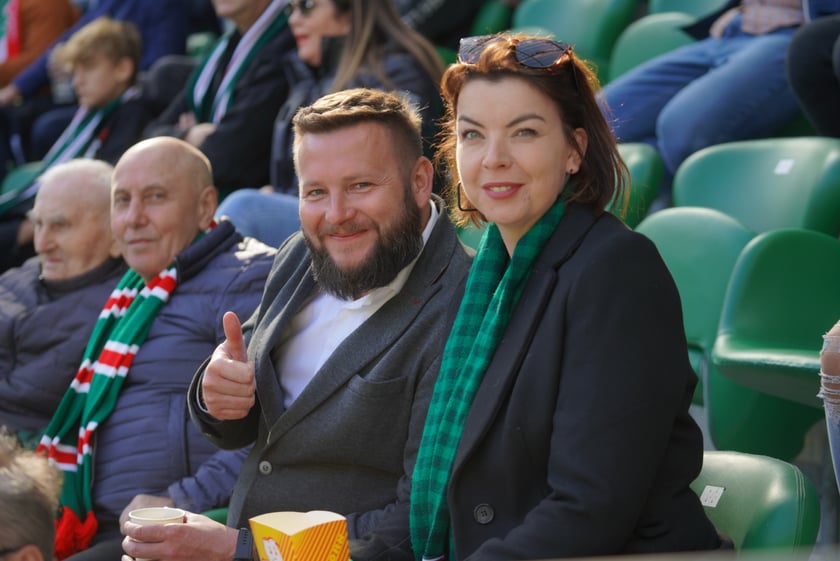 Śląsk Wrocław - Górnik Zabrze. Zdjęcia kibiców