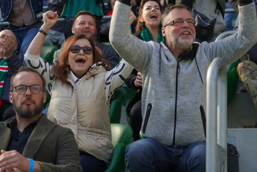 Śląsk Wrocław - Górnik Zabrze. Zdjęcia kibiców