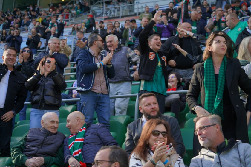 Śląsk Wrocław - Górnik Zabrze. Zdjęcia kibiców
