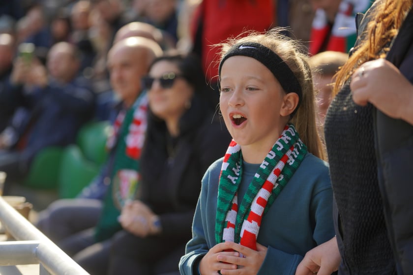 Śląsk Wrocław - Górnik Zabrze. Zdjęcia kibiców