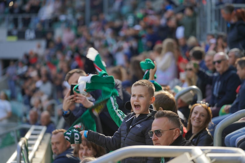 Śląsk Wrocław - Górnik Zabrze. Zdjęcia kibiców