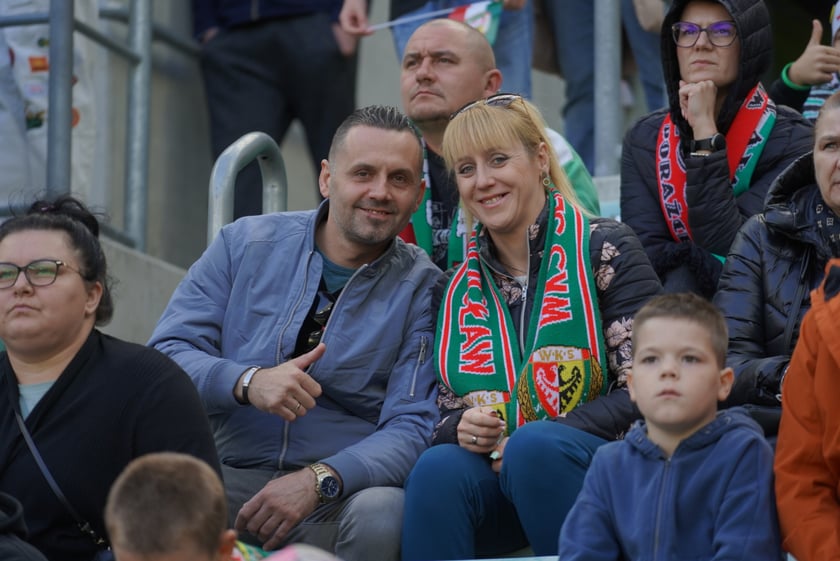 Śląsk Wrocław - Górnik Zabrze. Zdjęcia kibiców