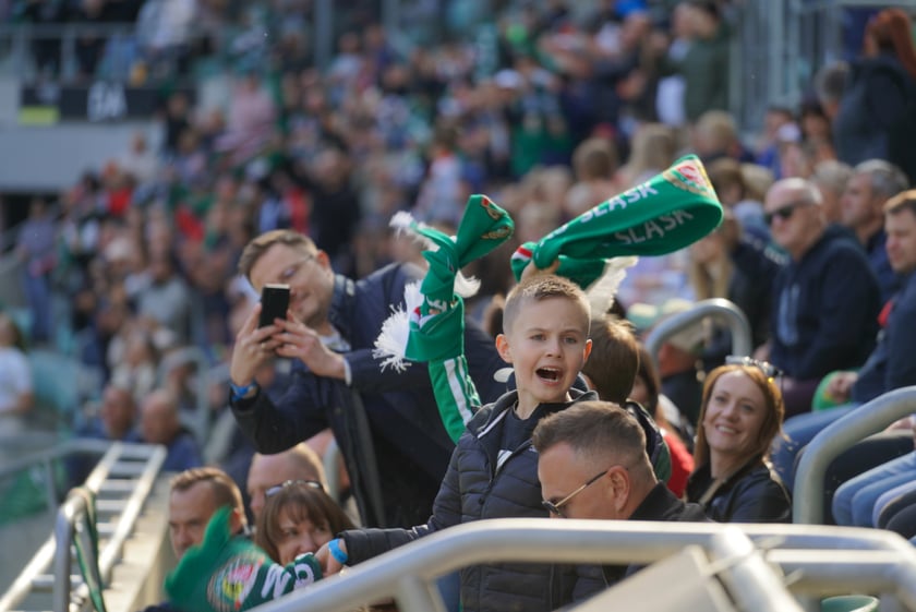 Śląsk Wrocław - Górnik Zabrze. Zdjęcia kibiców