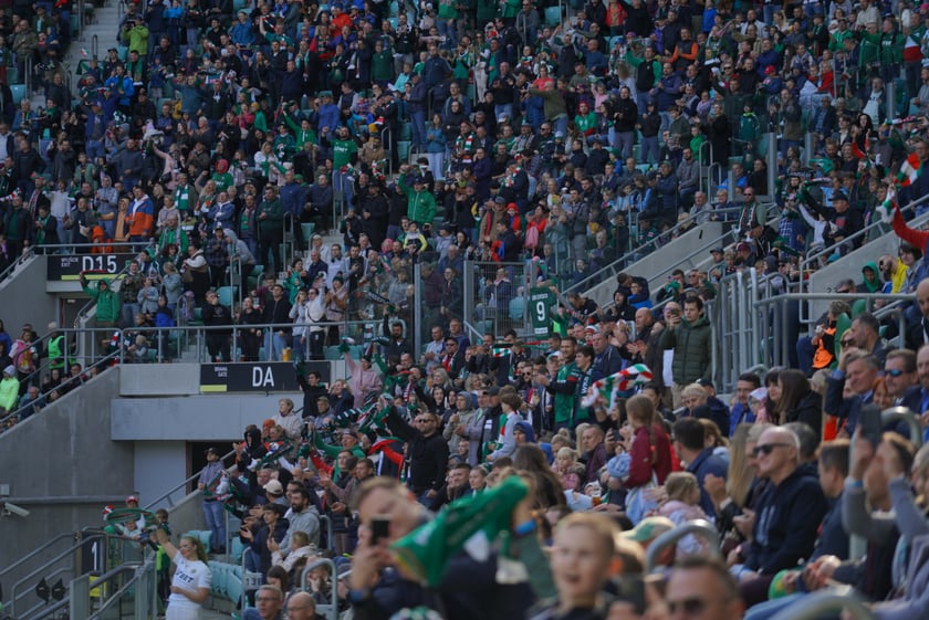 Śląsk Wrocław - Górnik Zabrze. Zdjęcia kibiców