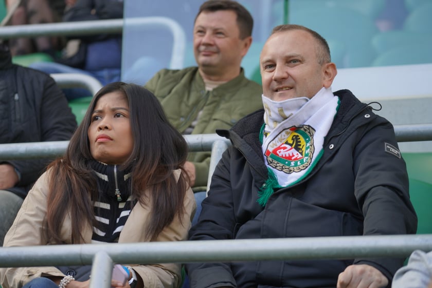 Śląsk Wrocław - Górnik Zabrze. Zdjęcia kibiców