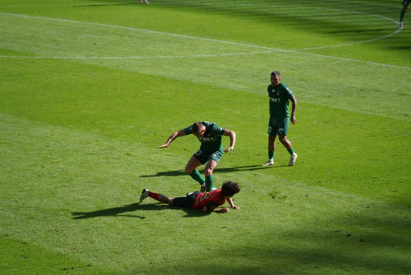 Śląsk Wrocław - Górnik Zabrze. Zdjęcia kibiców