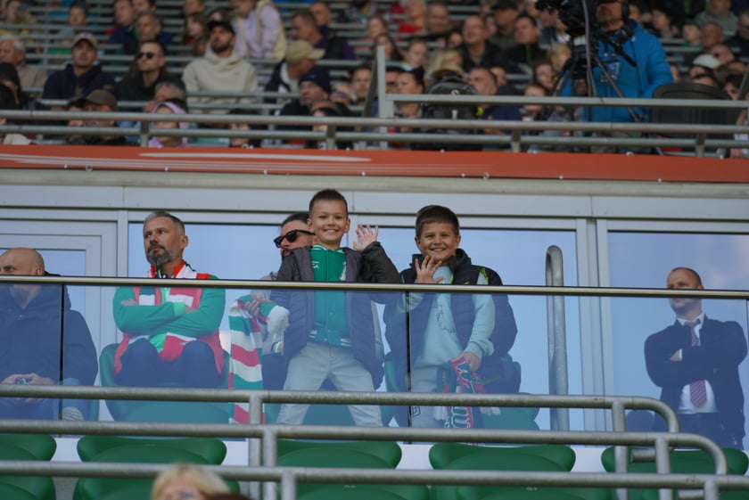 Śląsk Wrocław - Górnik Zabrze. Zdjęcia kibiców