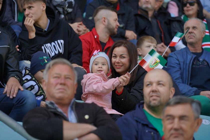Śląsk Wrocław - Górnik Zabrze. Zdjęcia kibiców