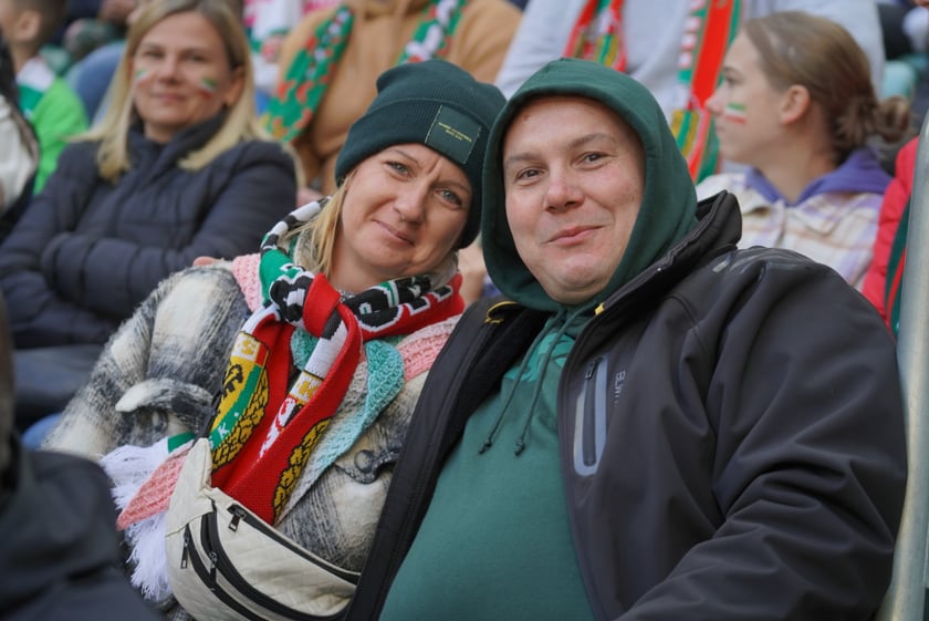 Śląsk Wrocław - Górnik Zabrze. Zdjęcia kibiców