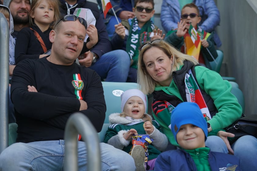 Śląsk Wrocław - Górnik Zabrze. Zdjęcia kibiców