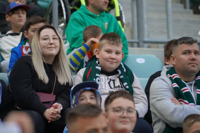 Śląsk Wrocław - Górnik Zabrze. Zdjęcia kibiców