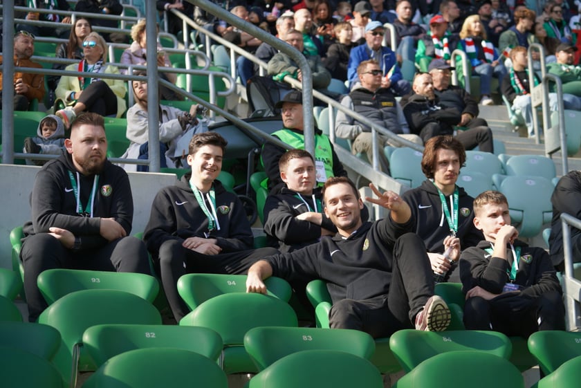 Śląsk Wrocław - Górnik Zabrze. Zdjęcia kibiców