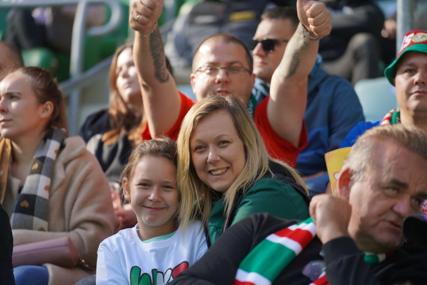 Śląsk Wrocław - Górnik Zabrze. Zdjęcia kibiców