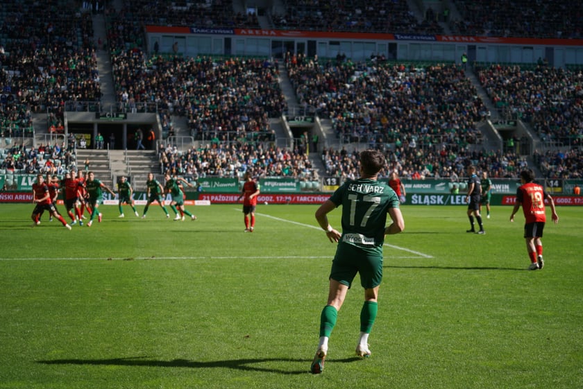 Śląsk Wrocław - Górnik Zabrze. Zdjęcia kibiców