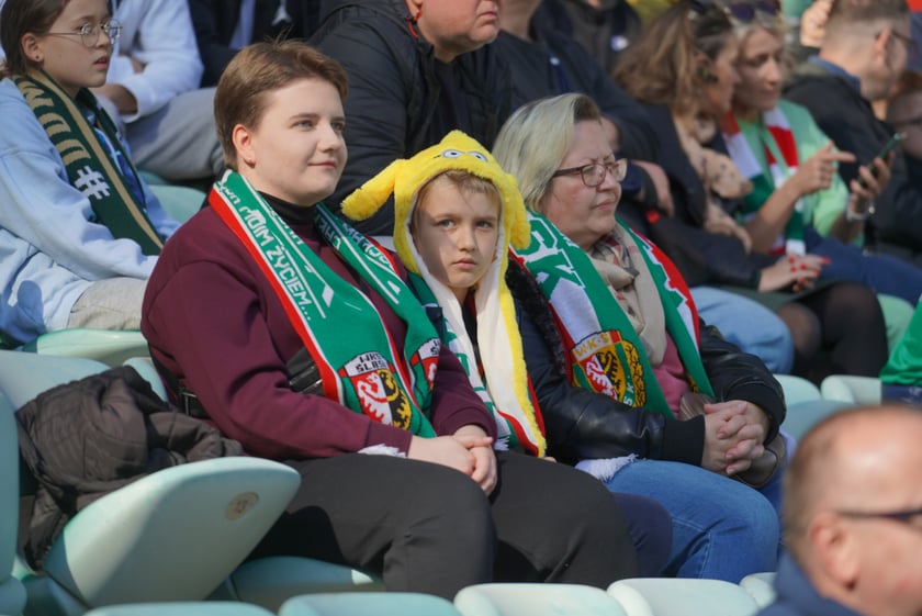Śląsk Wrocław - Górnik Zabrze. Zdjęcia kibiców