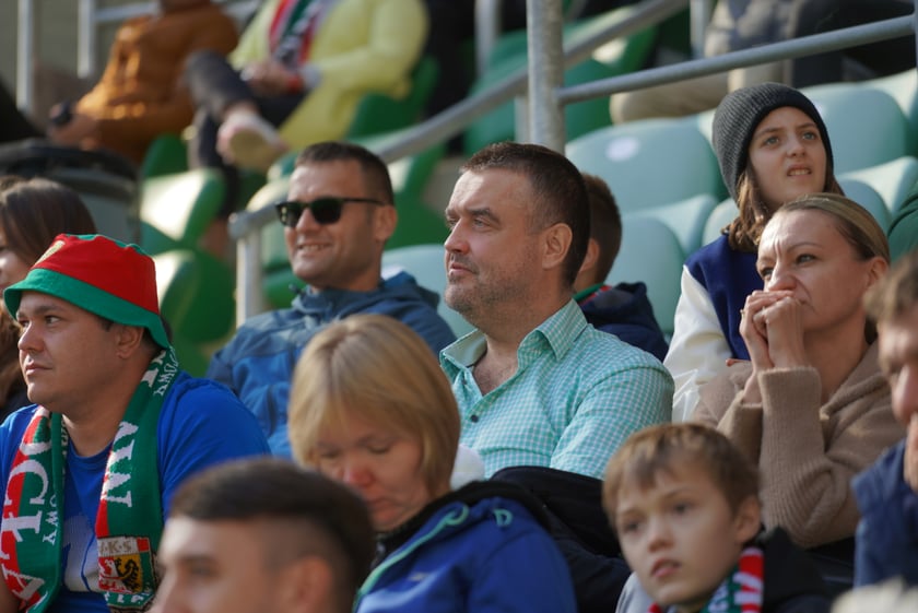 Śląsk Wrocław - Górnik Zabrze. Zdjęcia kibiców