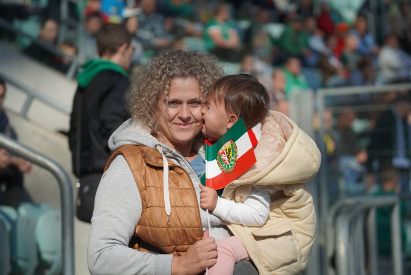 Śląsk Wrocław - Górnik Zabrze. Zdjęcia kibiców