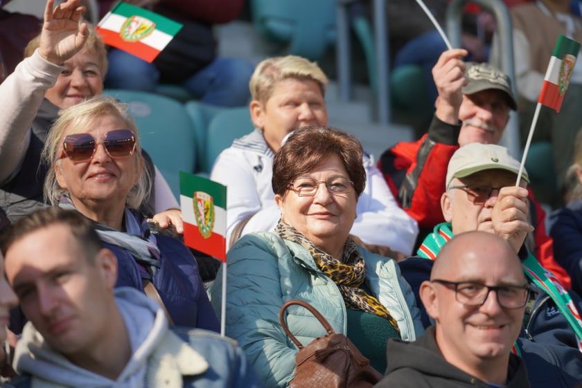 Śląsk Wrocław - Górnik Zabrze. Zdjęcia kibiców