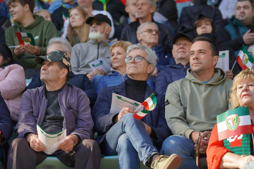 Śląsk Wrocław - Górnik Zabrze. Zdjęcia kibiców