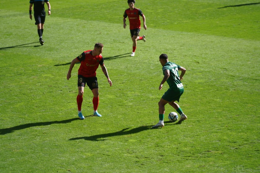 Śląsk Wrocław - Górnik Zabrze. Zdjęcia kibiców
