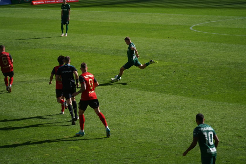 Śląsk Wrocław - Górnik Zabrze. Zdjęcia kibiców