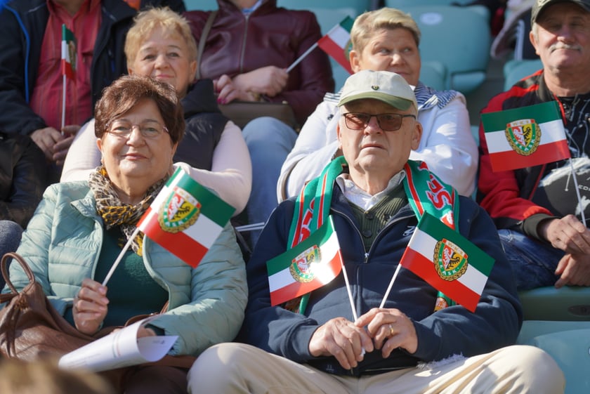 Śląsk Wrocław - Górnik Zabrze. Zdjęcia kibiców