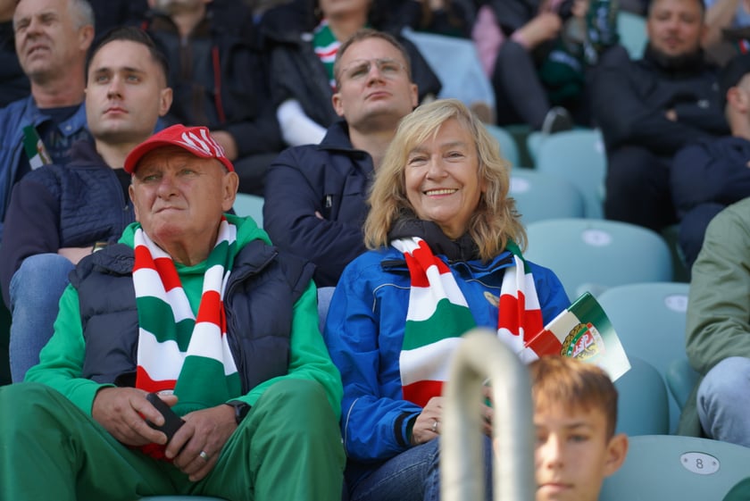 Śląsk Wrocław - Górnik Zabrze. Zdjęcia kibiców