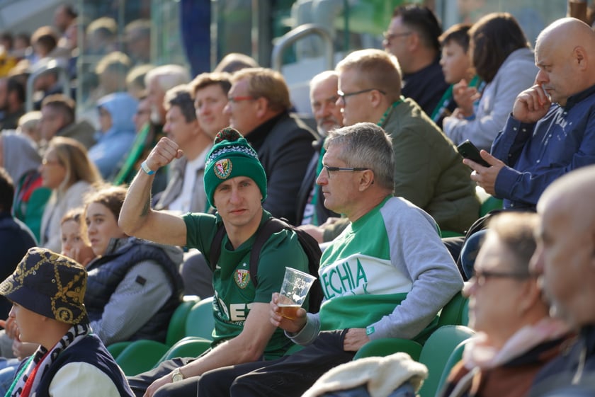 Śląsk Wrocław - Górnik Zabrze. Zdjęcia kibiców