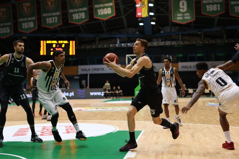 Śląsk Wrocław 67:70 Cluj-Napoca, hala Orbita, 11 października 2023