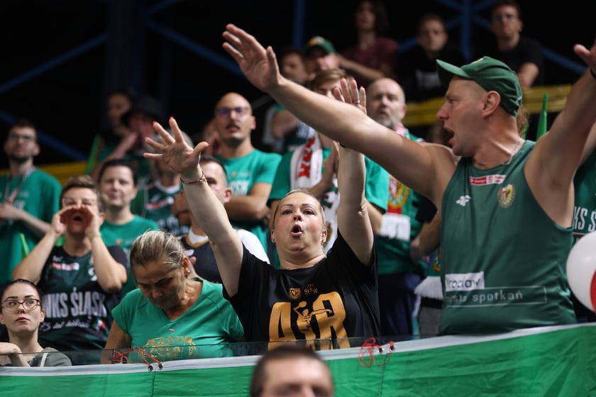 Śląsk Wrocław 67:70 Cluj-Napoca, hala Orbita, 11 października 2023