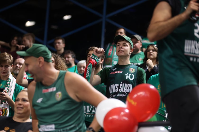 Śląsk Wrocław 67:70 Cluj-Napoca, hala Orbita, 11 października 2023
