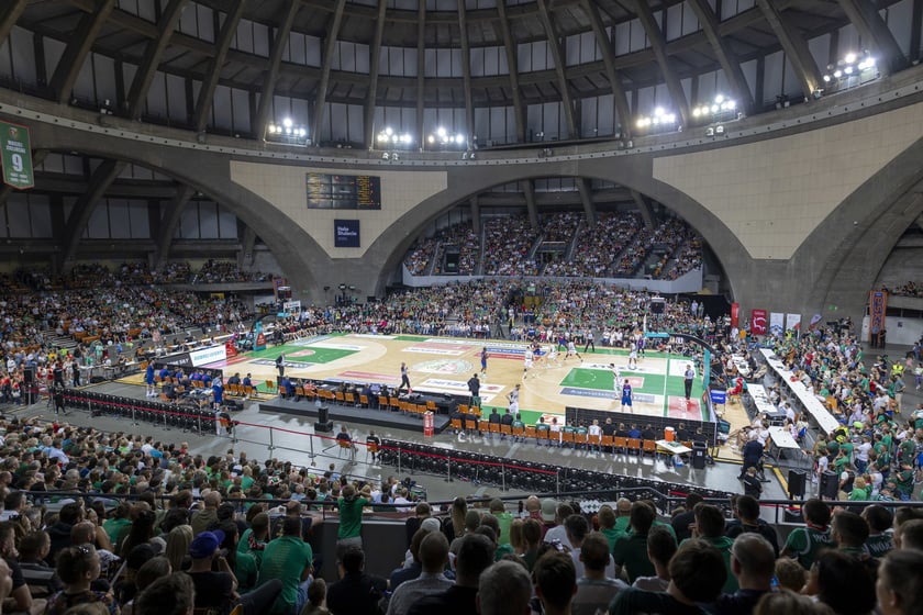 Finały PLK 2022/2023 w hali Stulecia: Śląsk Wrocław vs. King Wilki Morskie Szczecin, czerwiec 2023