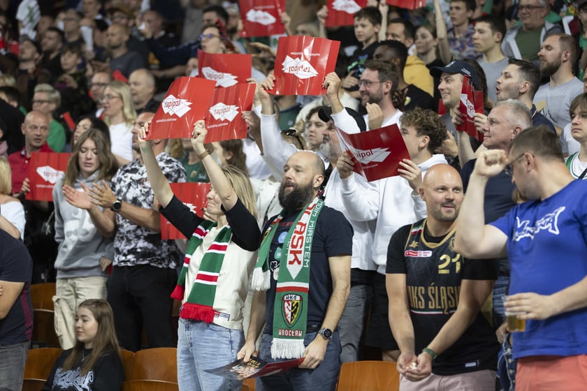Śląsk Wrocław - King Wilki Morskie Szczecin, mecz 1, czerwiec 2023