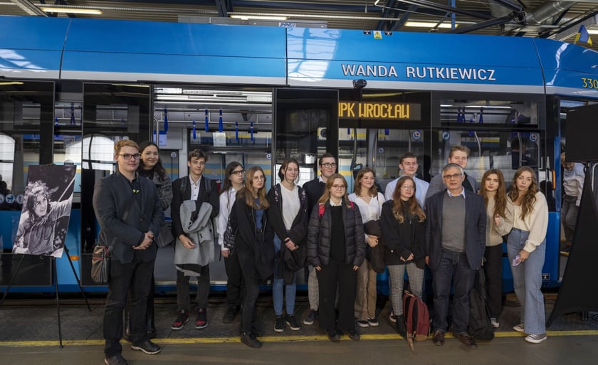 Tramwaj im. Wandy Rutkiewicz we Wrocławiu - inauguracja