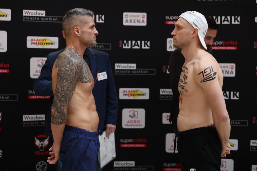 Knockout Boxing Night 34 - ważenie zawodników przed walką bokserską