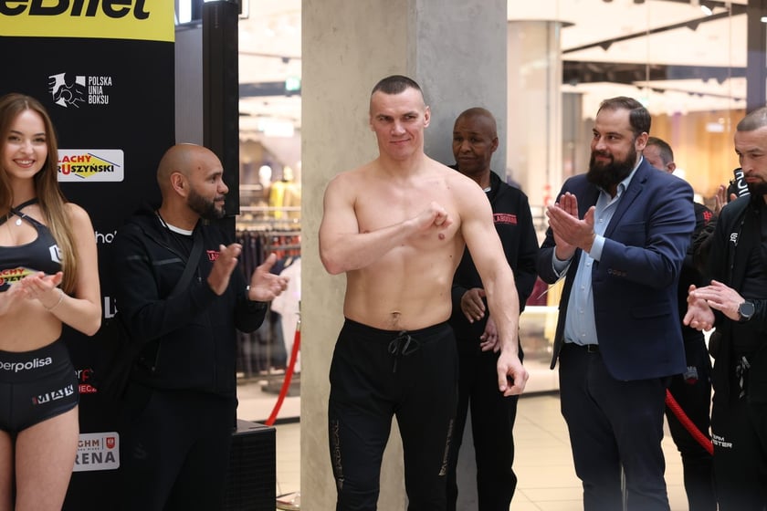 Knockout Boxing Night 34 - ważenie zawodników przed walką bokserską