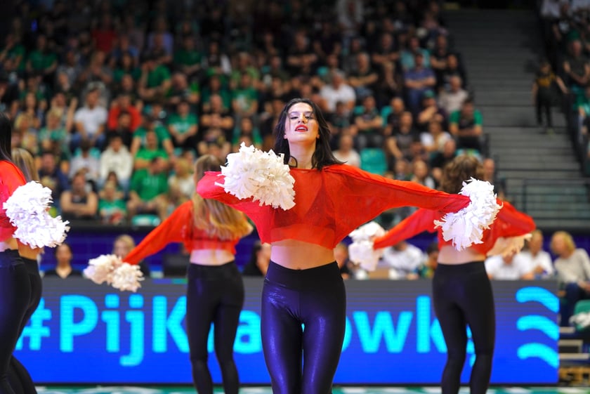 Mecz koszykówki Śląsk Wrocław - Sokół Łańcut, Hala Orbita, 27.04.2024