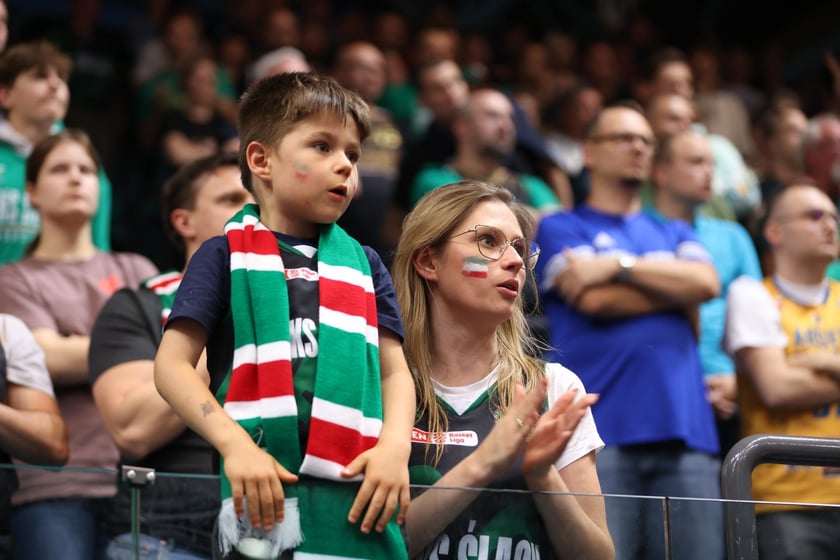 Śląsk Wrocław - Stal Ostrów Wielkopolski, 9 maja 2024, hala Orbita